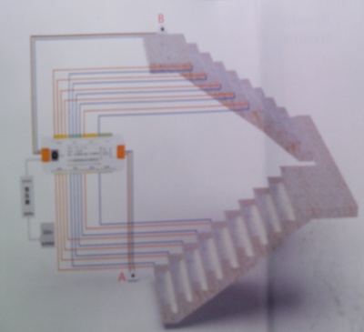 Контроллер для подсветки лестницы 12-24 вольта 32 канала